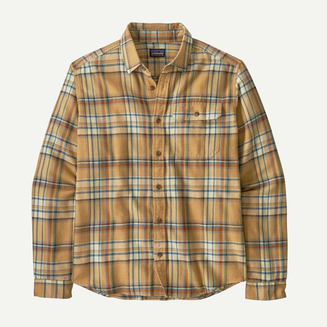 Patagonia L/s Lw Fjord Flannel Shirt Beeswax Tan